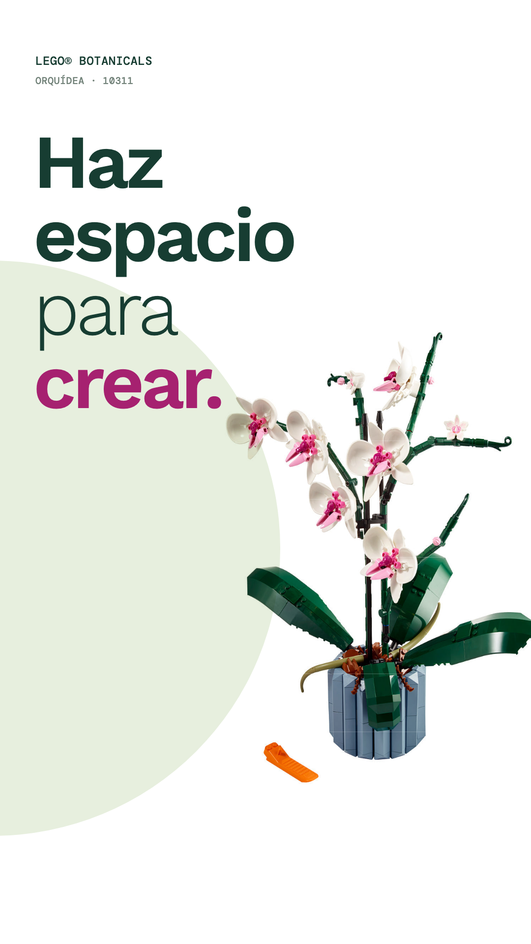 LEGO Orchid creative